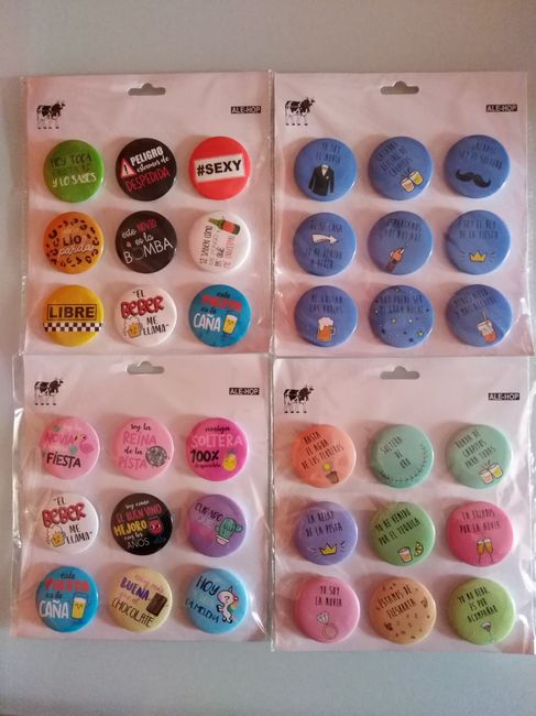 Mis chapas para la barra libre!! 1