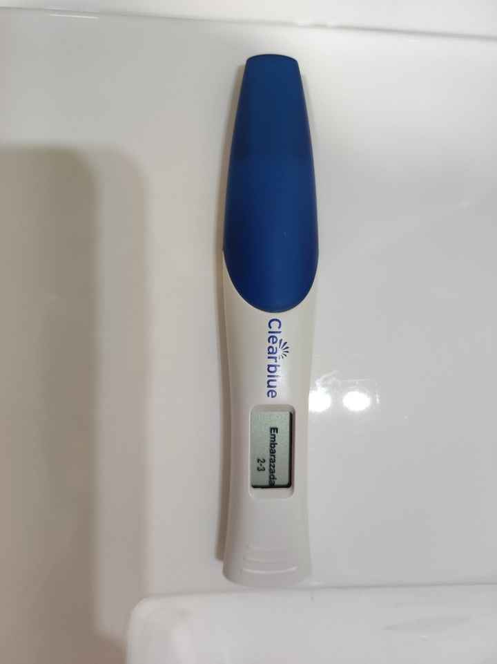 Menstruación pero resultado positivo - 1