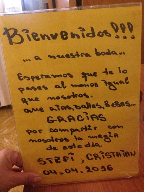 Tarjeta de agradecimiento - 1