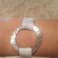 Pulseras de tela de vestido - 2
