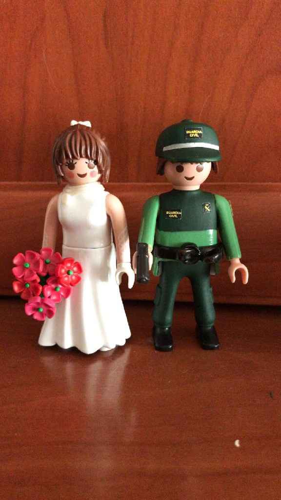 Muñecos tarta Playmobil - 1