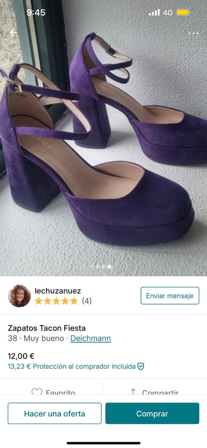 Ayuda zapatos morados - 1