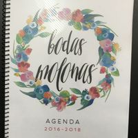 Agenda de mi boda - low cost - 1