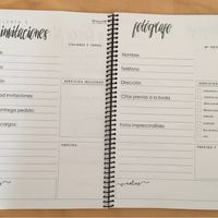Agenda de mi boda - low cost - 3