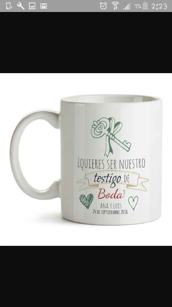 ¿cómo le preguntó si quiere ser testigo de mi boda? - 1