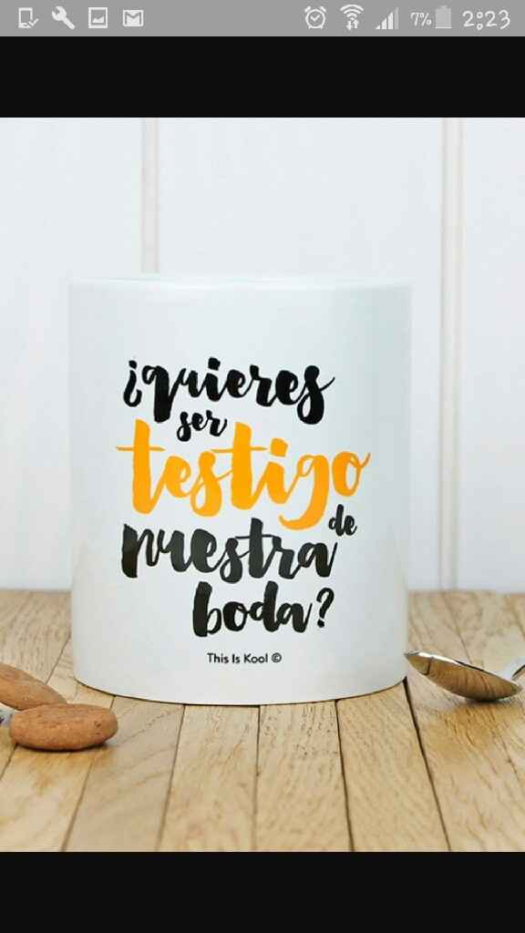 ¿cómo le preguntó si quiere ser testigo de mi boda? - 2