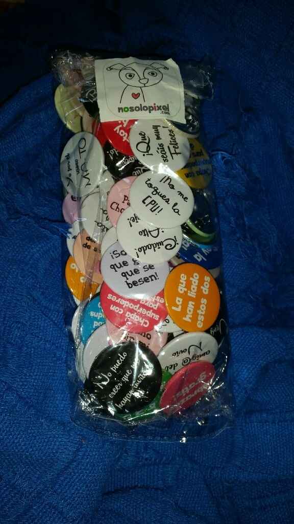 ¡¡ ya están aquí mis chapas!! - 1