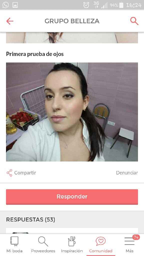 Ayuda prueba de peinado y maquillaje 2 (fotos) - 1