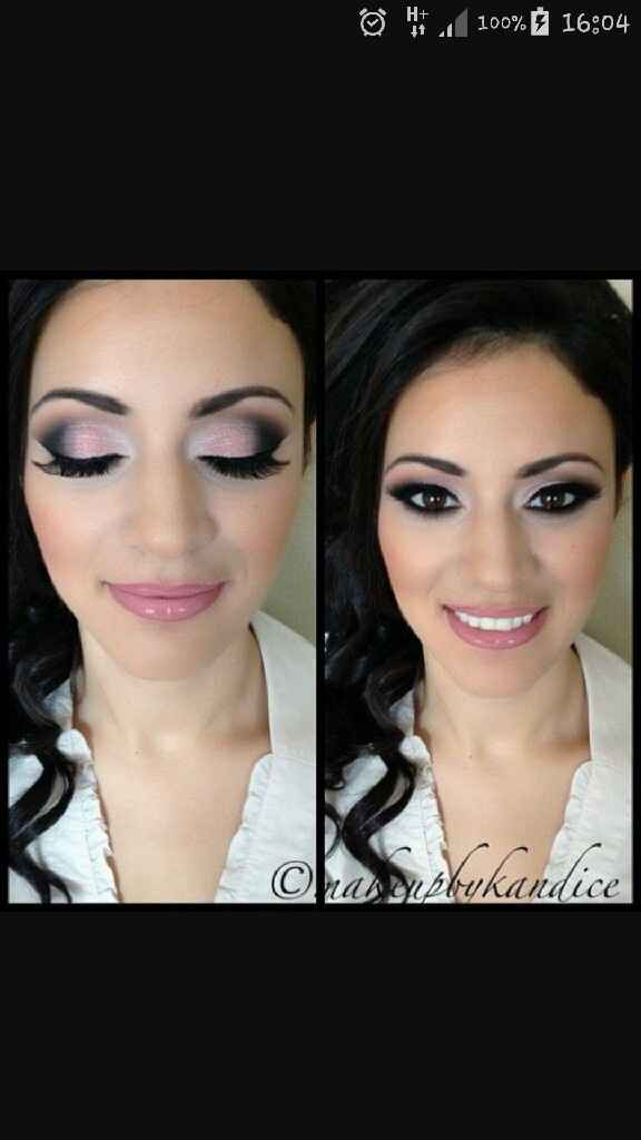 Prueba maquillaje y peinado. - 1