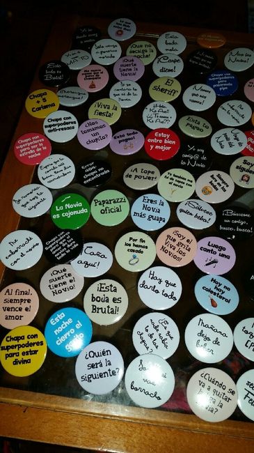 ¡¡ ya están aquí mis chapas!! - 2