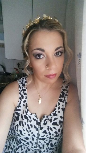 Prueba maquillaje y peinado. - 6