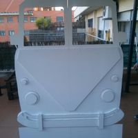 Photocall diy - volkswagen hippie - 1