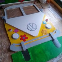 Photocall diy - volkswagen hippie - 1