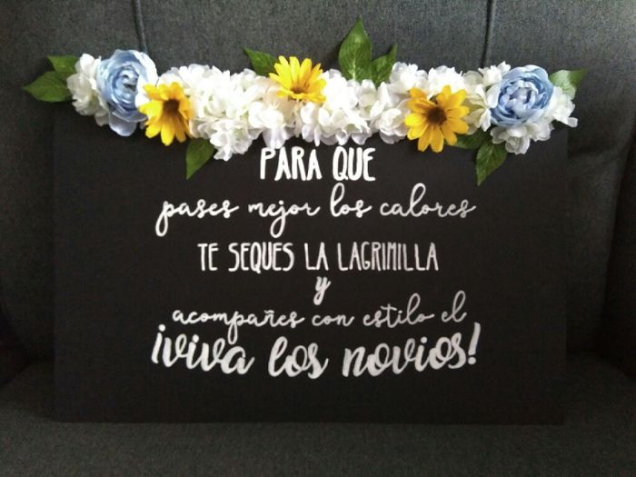 Cartel paipais, lagrimas y arroz