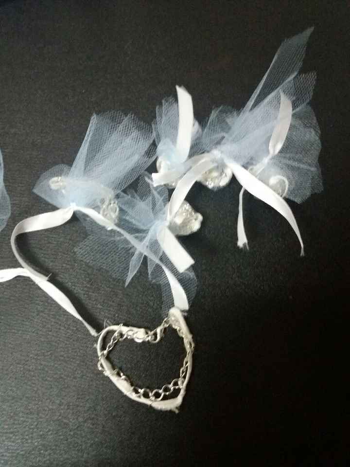 Mis pulseras diy con vestido de novia - 1