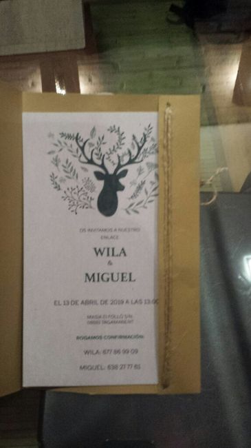 Invitaciones terminadas 😆 - 1