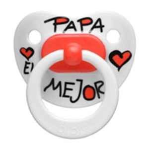chupete "papá el mejor"