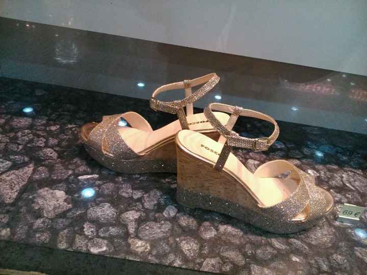Ya tengo mis dos pares de zapatos para la boda. - 1