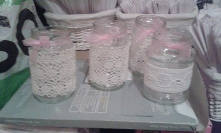 Decoración con tarros de cristal - 2