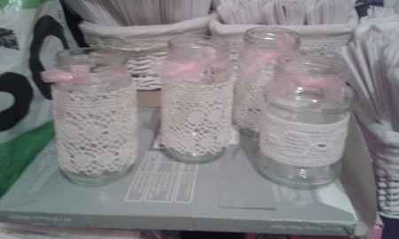Decoración con tarros de cristal - 2