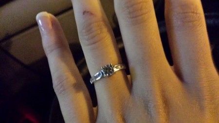 Nuestros anillos de compromiso... - 2