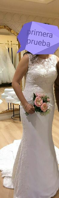 Primera prueba del vestido!! - 1