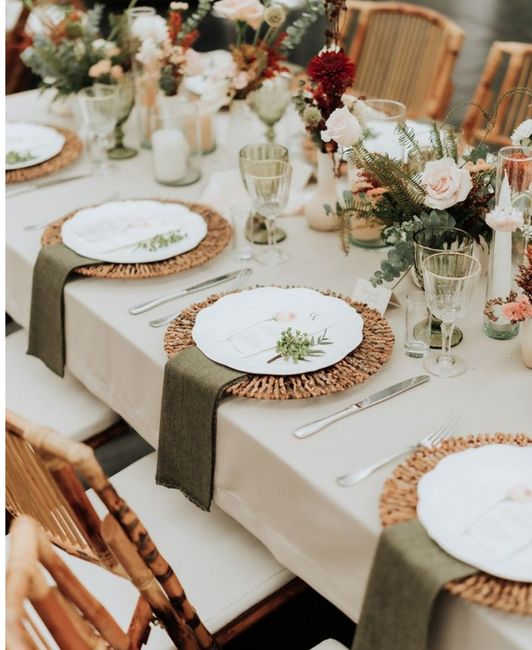 Decoración de mesas 2