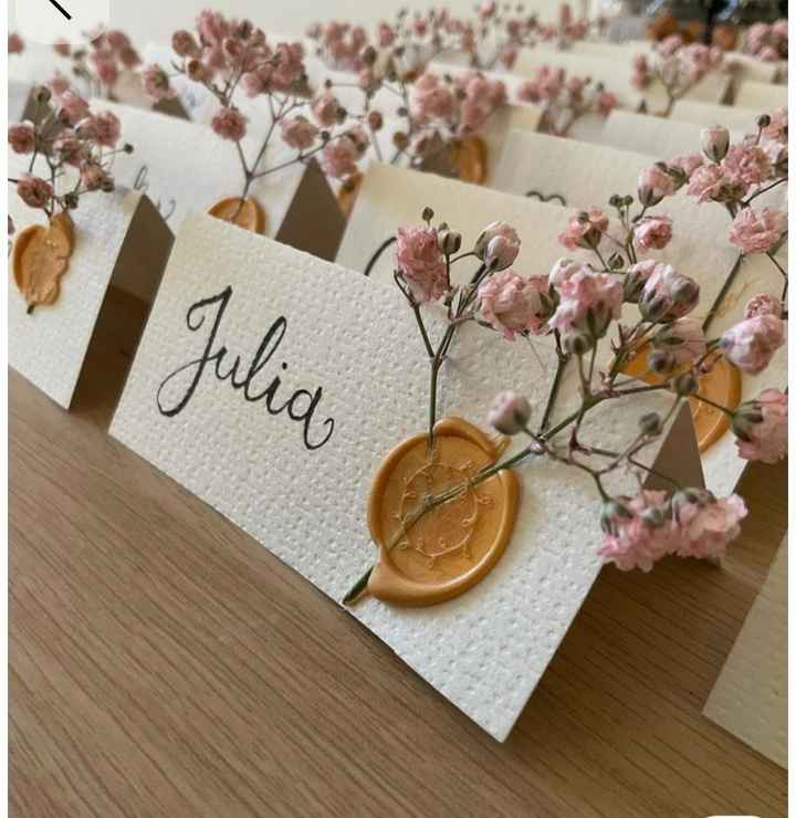 Marcasitios para el banquete - 5