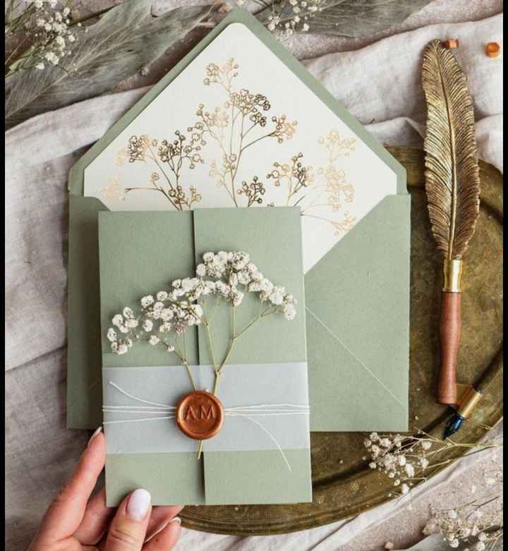 Sobres para las invitaciones de boda - 3