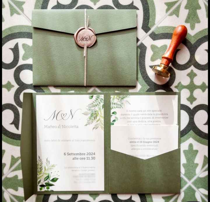 Sobres para las invitaciones de boda - 4