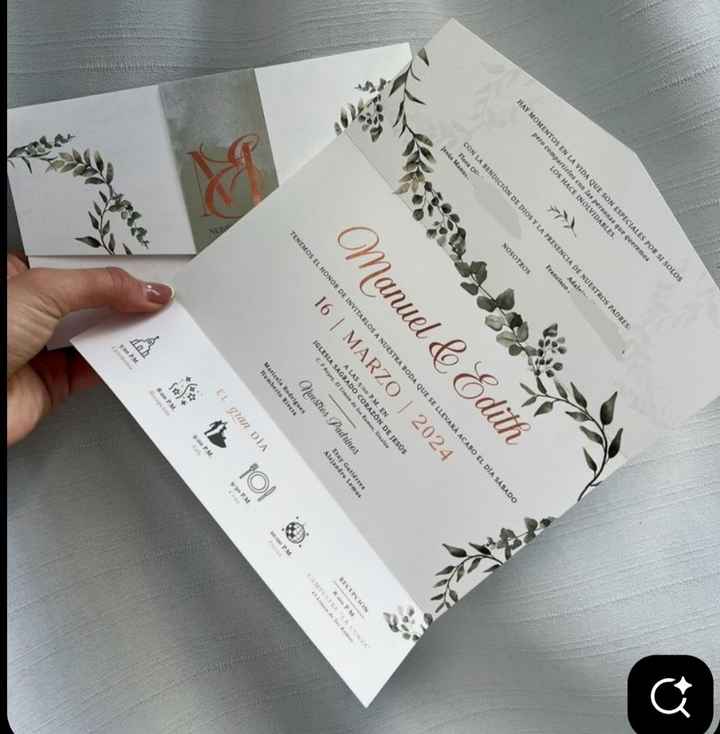 Sobres para las invitaciones de boda - 10