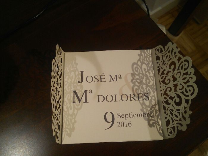 Mis invitaciones de boda - 2