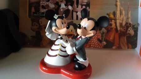 Figura tarta mickey + minnie - 1