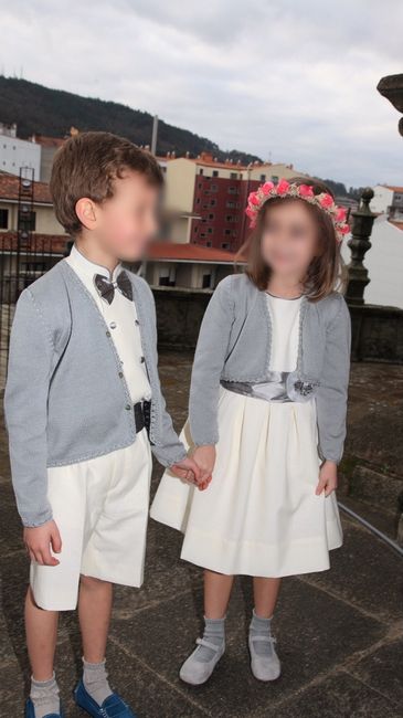 Vestir niño y niña de arras (ayuda) - 1