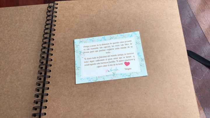 Libro de firmas y cartel de bienvenida!!! - 3
