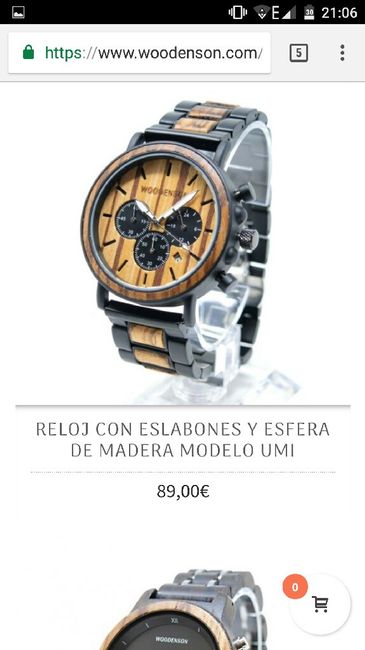 Regalo al novio Reloj - 4