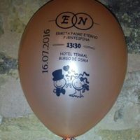 Globo invitación de boda