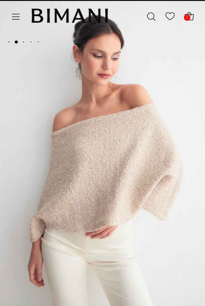 Chal novia invierno - 2