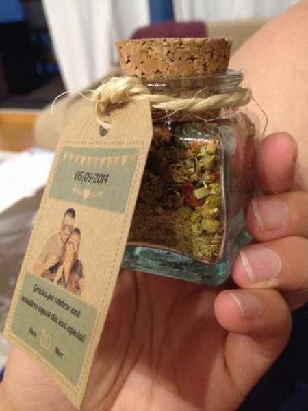 Mis detalles: té con galletas. - 1