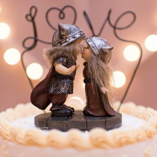 Figurita vikinga pastel