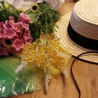 Tocado canotier - 1