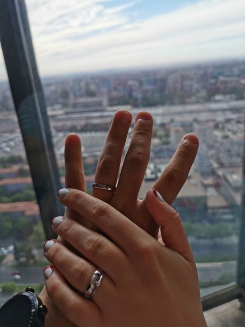 Enseñad vuestras alianzas de boda y vuestro anillo de compromiso ❤️😍💍 10