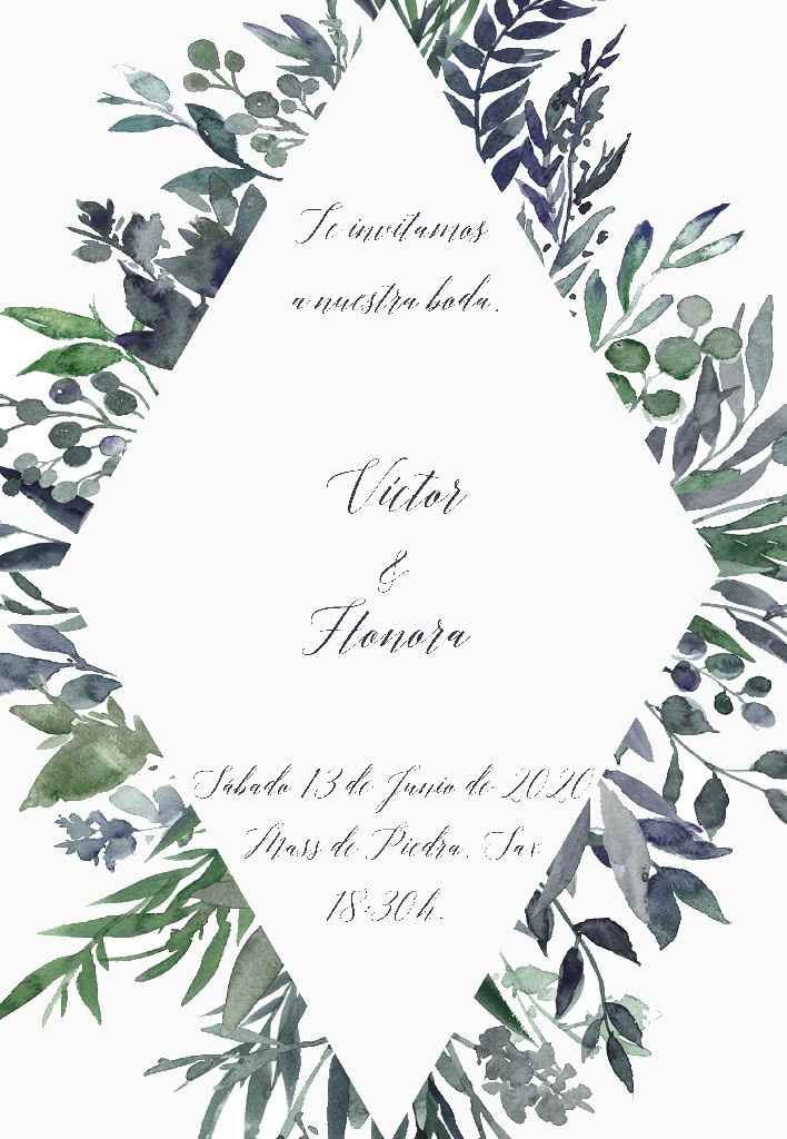 Como hacer las invitaciones - 1