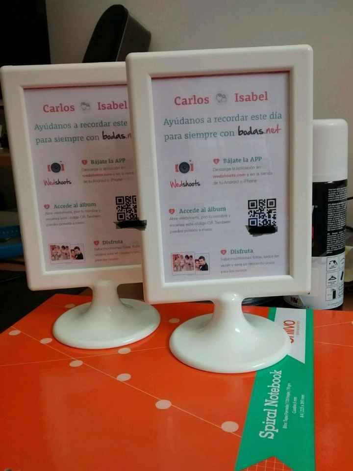 Carteles con instrucciones wedshoots - 1
