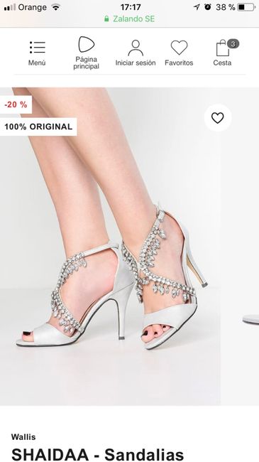  Zapatos para vestido de encaje y brillo - 2