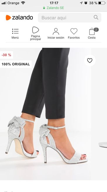  Zapatos para vestido de encaje y brillo - 3