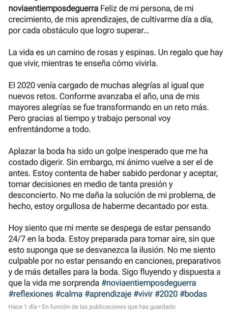 Para las bodas aplazadas a 2021 💖 - 1