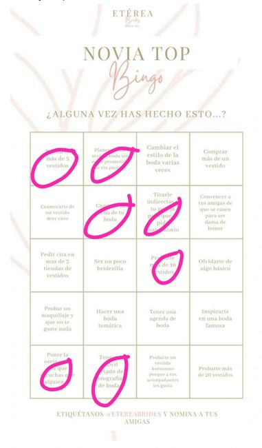 Bingo de novia, ¡a ver quién me supera! - 1