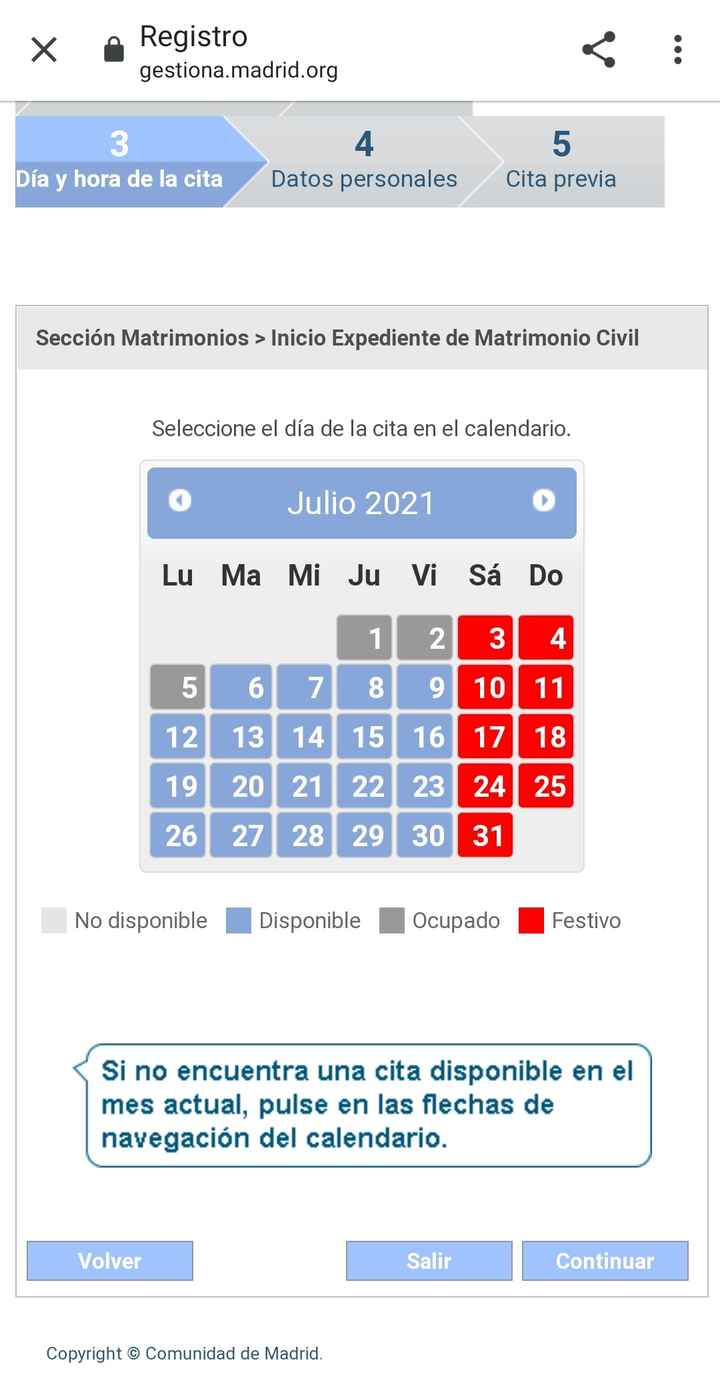 Papeles para casarse 1