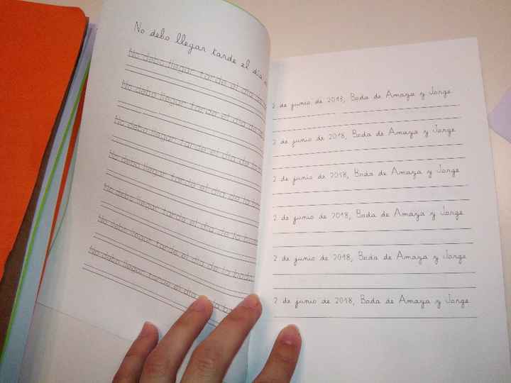 Cuaderno RUBIO testigos